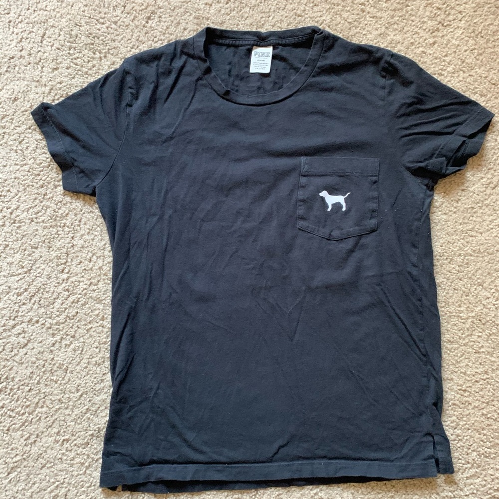PINK campus bling tee
